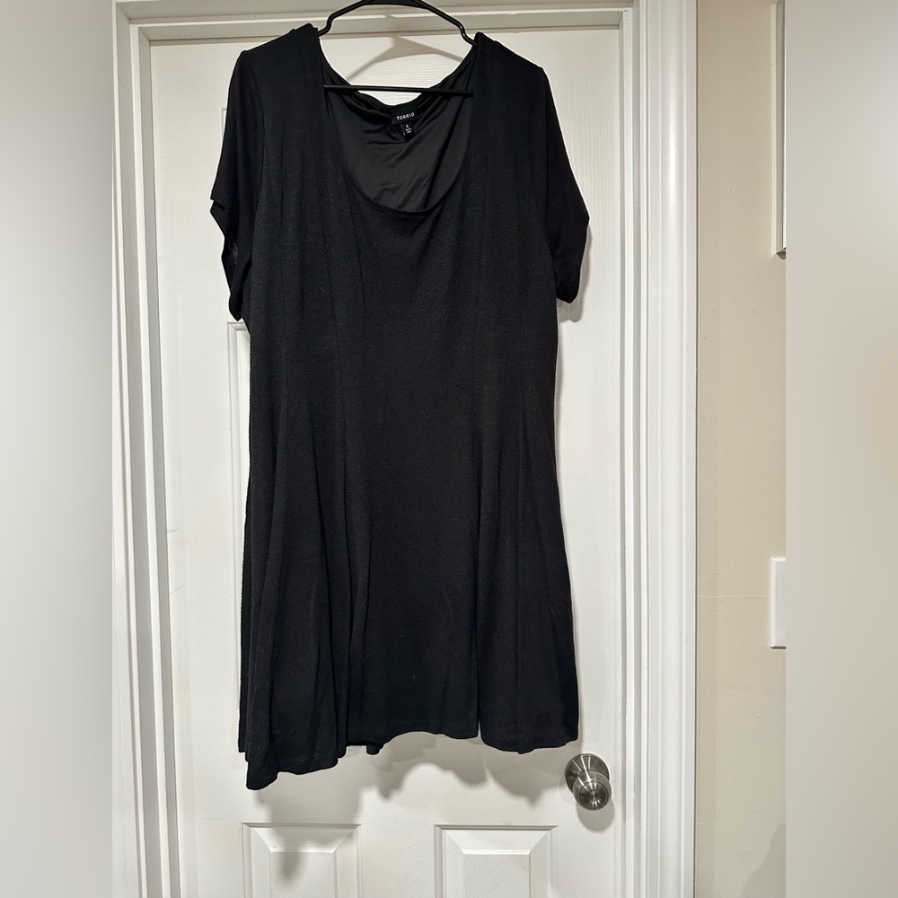 Torrid size 4 layered sweater dress
